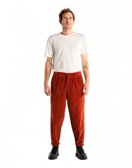 Orange Swing trousers