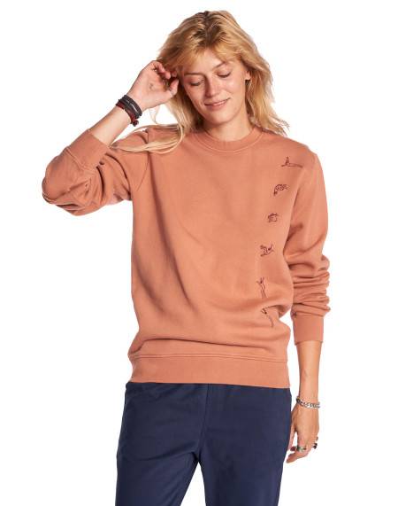 Peach High Dive sweater